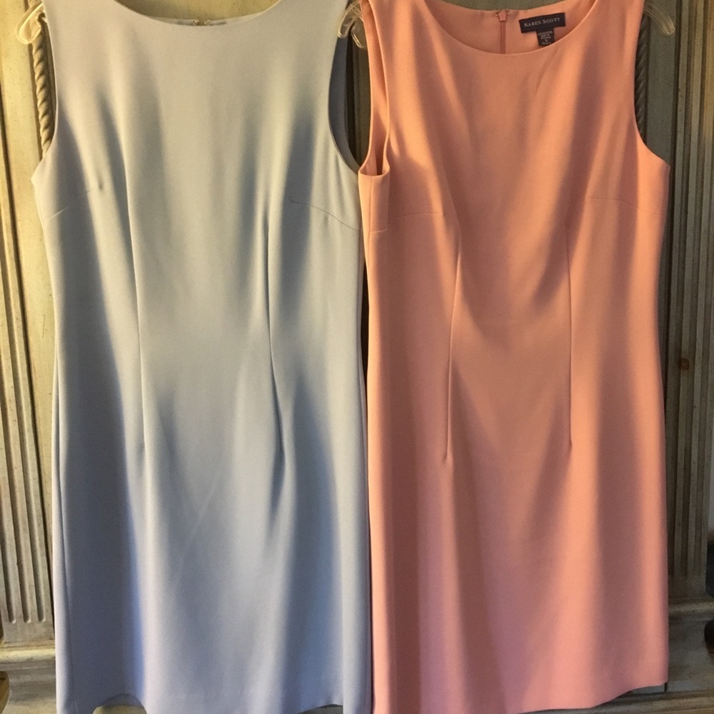 2 sleeveless dresses (sold together)
